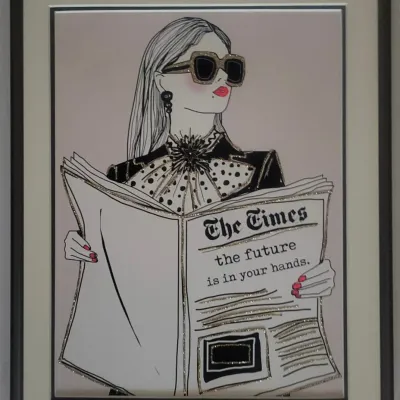 Framed Print Titled "The Style Society Classic Edit"