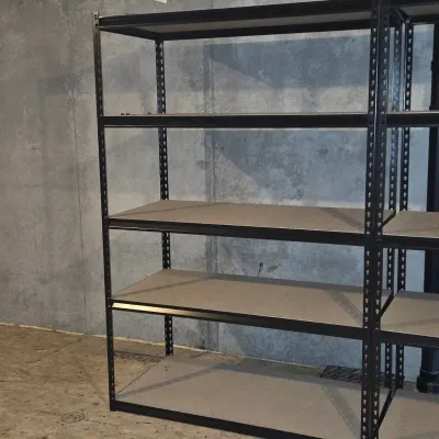 Sale Photo Thumbnail #72: Heavy-Duty Adjustable Steel Storage Shelving Unit – 4' W x 7.5' H