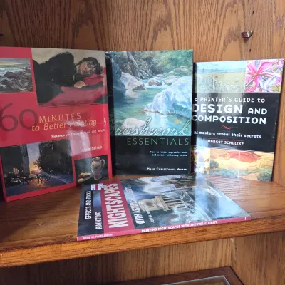 Sale Photo Thumbnail #43: Painting Technique & Composition Art Books – Lot of 4