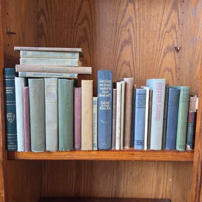 Sale Photo Thumbnail #63: Lot of Antique Books
