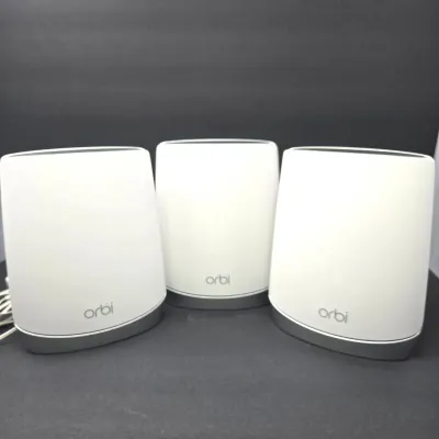 Sale Photo Thumbnail #36: NETGEAR Orbi RBR750 WiFi 6 Mesh Router System with 2 Satellites