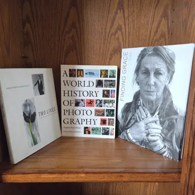 Sale Photo Thumbnail #38: Art & Photography Coffee Table Books – Georgia O’Keeffe, Finding Grace & World History of Photography
