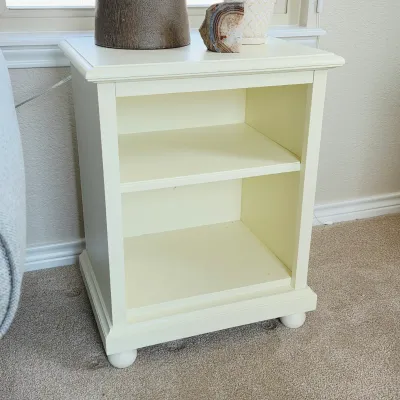 Sale Photo Thumbnail #8: Pottery Barn Kids Catalina Nightstand / End Table – White - Furniture