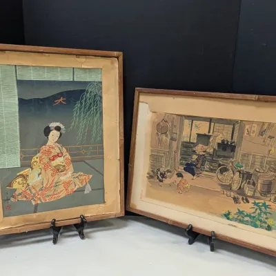 Shinagawa's Wood Block Prints