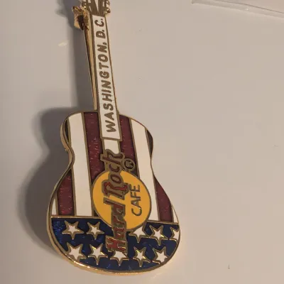 Hard Rock Cafe Pins Guitar #1