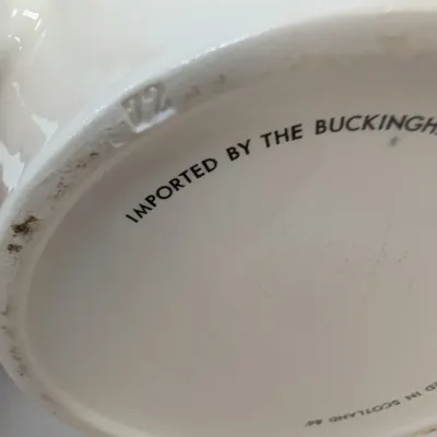 Vintage Cutty Sark Scotch Whiskey "Old White Hat" Ship 40 Oz Pub Jug Bar Pitcher