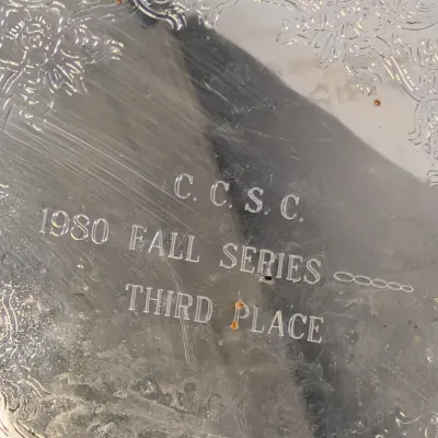 Silver Plated Round Serving Plates 1980's