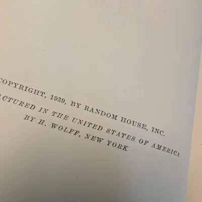 Random House 1939 Anna Karenina By Leo Tulstoy Volume 1 & 2 #6