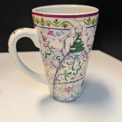 Jim Shore Angel Four Seasons Tall Mugs #3