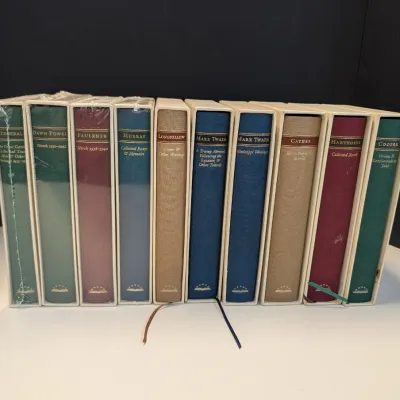 31 Book Collection Published By Library Of America - Mark Twain, London, Henry James, Tuchman, Fitzgerald etc. #5