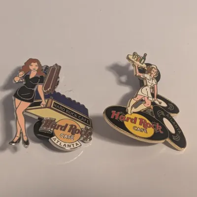 Hard Rock Cafe Pins Atlanta Girls #2
