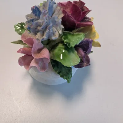 Royal Adderley Floral Bone China Porcelain Bouquets