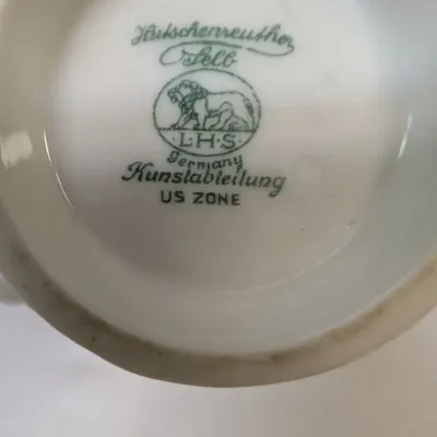 Glass & Porcelain Items (All The Pieces Have A Chip Or Crack)