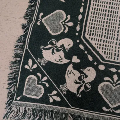 4 Colorful Throw Blankets