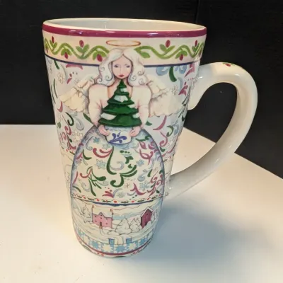 Jim Shore Angel Four Seasons Tall Mugs #3