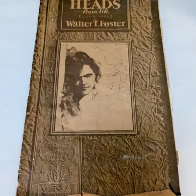 Heads & Figures From Life Charcoal By Walter T Foster Instruction Books
