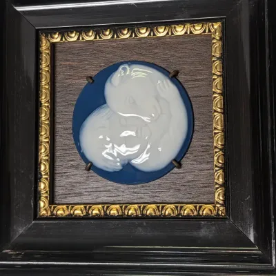A. Barriere In Limoges Porcelain Plaques
