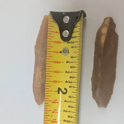 Collection of 6 Knapped Stone Artifacts, Blades & Arrowheads #2