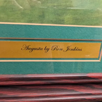 25 1/4" x 21" Augusta Golf Course By Ron Jenkins