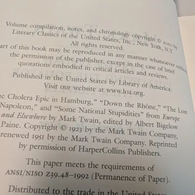 31 Book Collection Published By Library Of America - Mark Twain, London, Henry James, Tuchman, Fitzgerald etc. #5