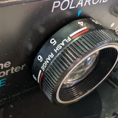 The Reporter Se Colorpack Land Camera Polaroid Untested