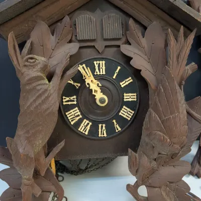 Vintage Cuckoo Clock - For Parts Only