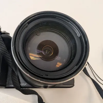 Nikon Coolpix P600 Camera w/Case Untested
