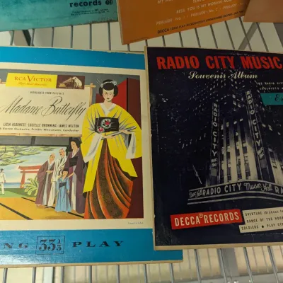 Vintage Records Various Artist Paul Whiteman, Chet Atkins, Lollipops For Big Brass Band, Madame Butterfly