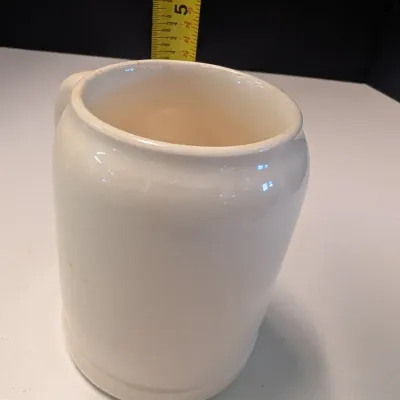 Ivory Harvard Society Mug & Collegivm Georgiopolitanvm Georgetown Mug