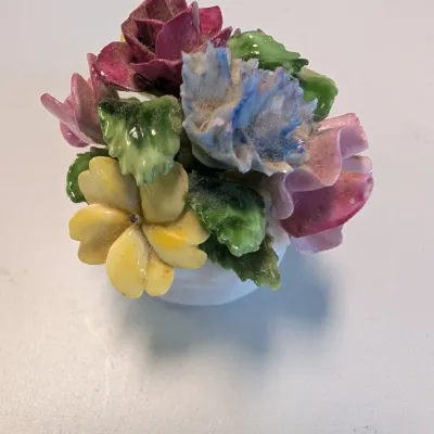 Royal Adderley Floral Bone China Porcelain Bouquets