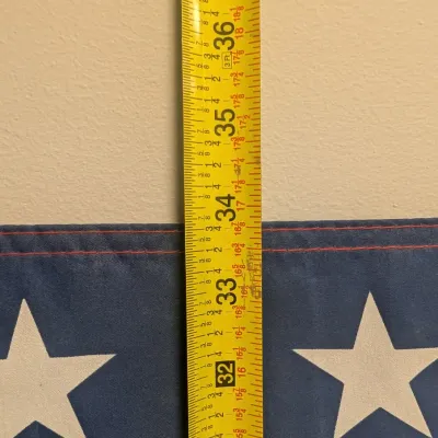 American Gay Pride Flag 61" x 33 1/2"