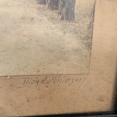 Willow Path & Phi Kappa Psi Fraternity Signed By The Artist