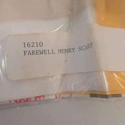 Pair Of DDR East German Memorial Scarves