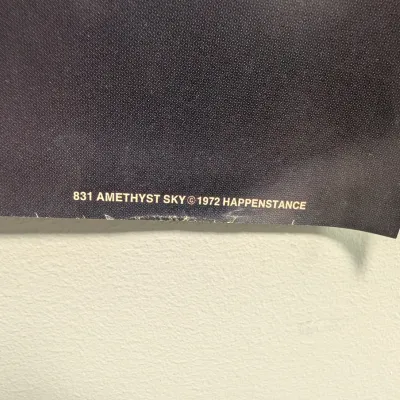 Amethyst Sky 1972 Happenstance Joseph McHugh Poster #3