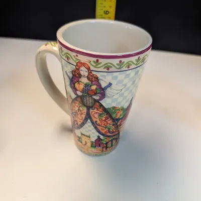Jim Shore Angel Four Seasons Tall Mugs #3