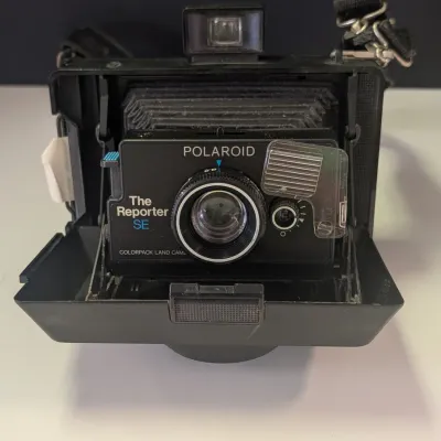 The Reporter Se Colorpack Land Camera Polaroid Untested