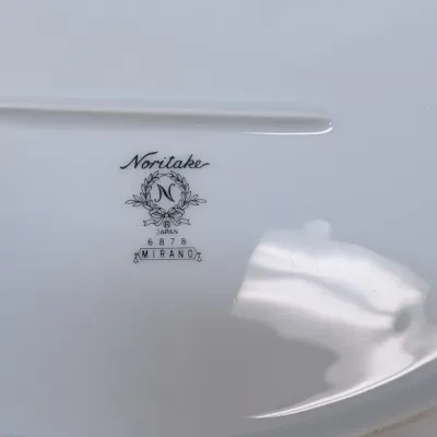 Noritake Mirano Fine China Platters and Gravy Boat Set