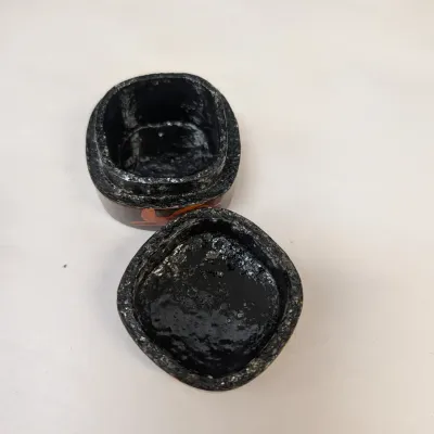 Hand Painted Lacquer Trinket/Pill Boxes