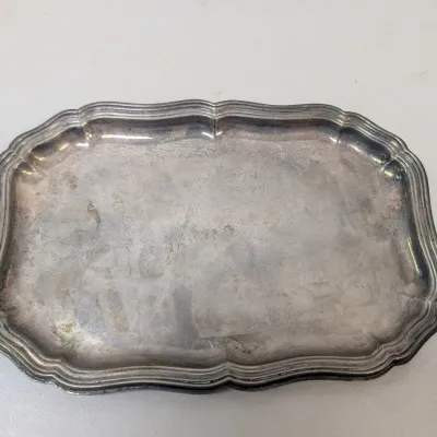Unmarked & Marked Silver Plated Tableware Alpaca, EPNS Eugen Ferner 1964 & Muenchen Riem Flughafen