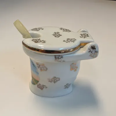 China Pieces - Victoria Carlsbad Austria Hand Painted Nippon Bowl & H & C Haviland Limoges Plate - Some Unmarked China