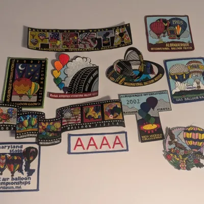 Collectible Hot Air Balloon Patches #1