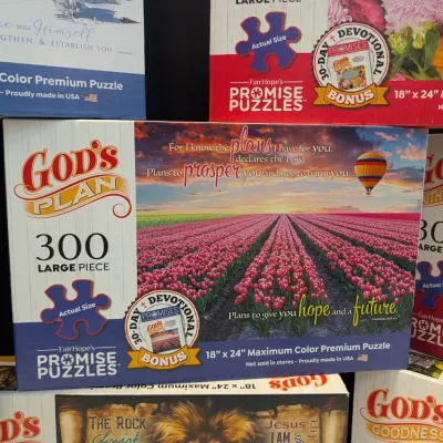 Used God's Refuge Promise Puzzles #3