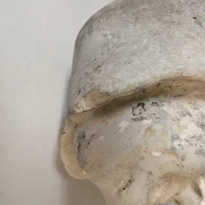 Chalkware Mask Wall Pockets