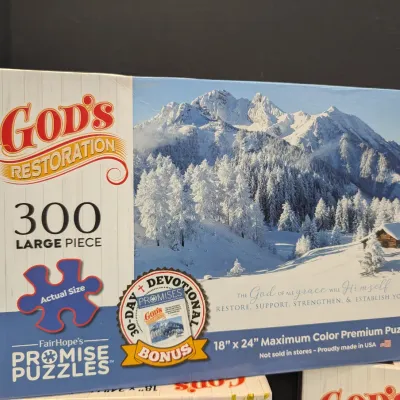 Used God's Refuge Promise Puzzles #3