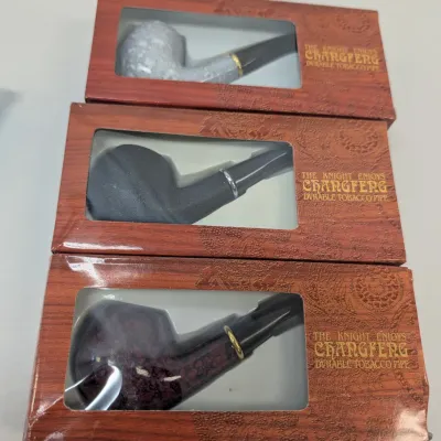 The Knight Enjoys Charging Durable Tobacco Pipe #29