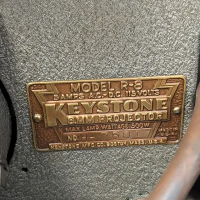 Vintage Keystone Projector With Case