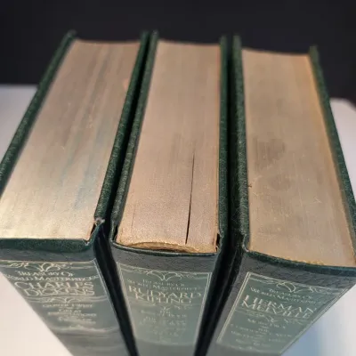 Treasury Of World Masterpieces Charles Dickens Copyright 1981, Rudyard Kipling & Herman Melville Copyright 1984