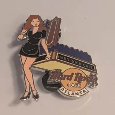 Hard Rock Cafe Pins Atlanta Girls #2