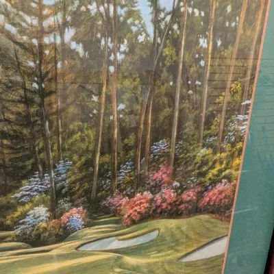 25 1/4" x 21" Augusta Golf Course By Ron Jenkins