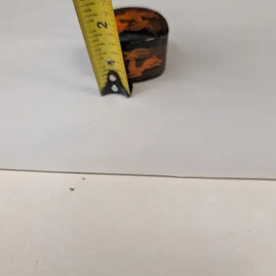 Hand Painted Lacquer Trinket/Pill Boxes